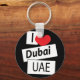 I Liebe Dubai UAE Schlüsselanhänger (Front)