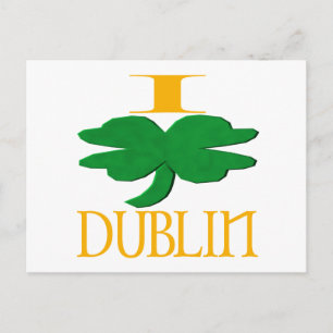 I Liebe Dublin Postkarte