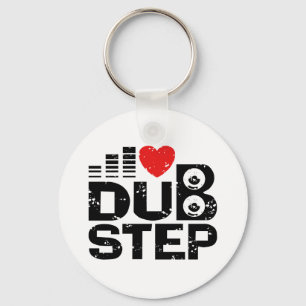 I Liebe Dubstep Schlüsselanhänger