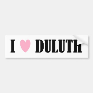 I LIEBE-DULUTH-AUTOAUFKLEBER AUTOAUFKLEBER