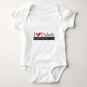 I Liebe Duluth Minnesota Baby Strampler
