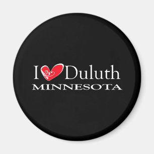 I Liebe Duluth Minnesota Magnet