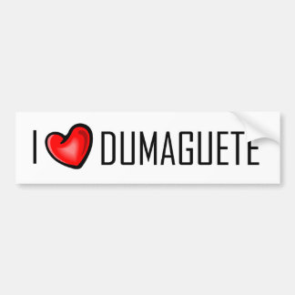 I LIEBE DUMAGUETE AUTOAUFKLEBER