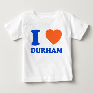 I Liebe Durham Heart NC Bull City Gift Baby T-shirt