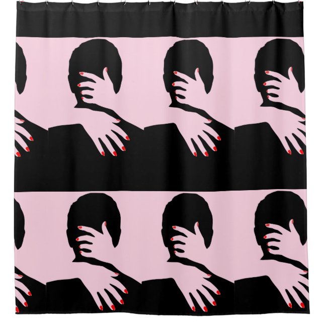 I LIEBE DUSCHVORHANG (Vorderseite)