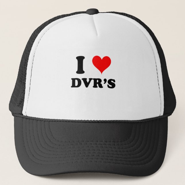 I Liebe Dvr Truckerkappe (Vorderseite)