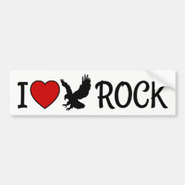 I Liebe Eagle Rock California Rotes Herz Autoaufkleber