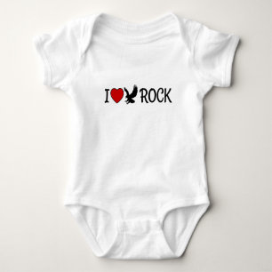 I Liebe Eagle Rock California Rotes Herz Baby Strampler