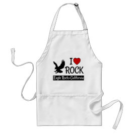 I Liebe Eagle Rock California Rotes Herz Schürze