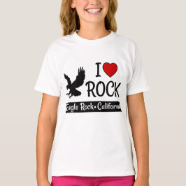 I Liebe Eagle Rock California Rotes Herz T-Shirt