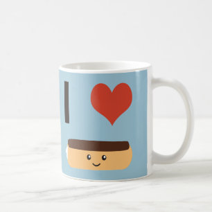 I Liebe Eclairs Kaffeetasse