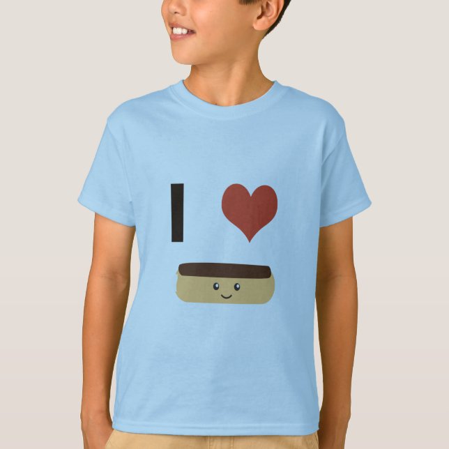 I Liebe Eclairs T-Shirt (Vorderseite)