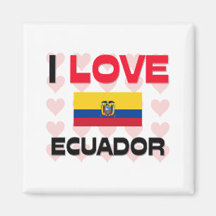 I Liebe Ecuador Magnet
