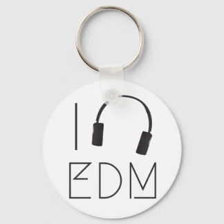 I LIEBE EDM SCHLÜSSELANHÄNGER