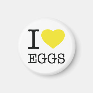 I LIEBE EIER MAGNET