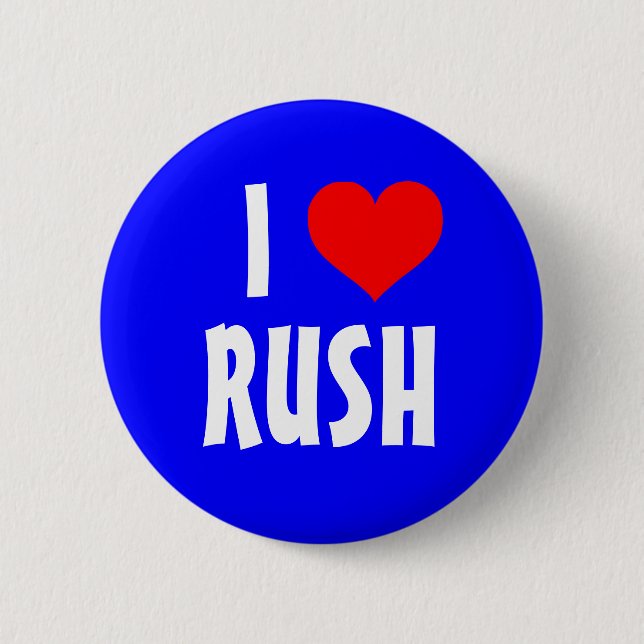 I Liebe-Eile Limbaugh Button (Vorderseite)