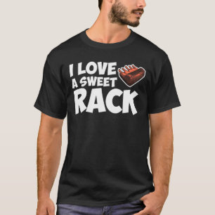 I Liebe ein Bonbon-Gestell GRILLEN Grillen T-Shirt