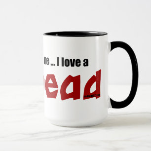I Liebe ein Redhead Tasse