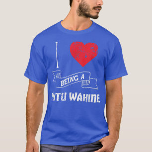 I Liebe, ein Tutu Wahine Hawaiian Oma T  T-Shirt