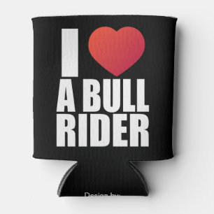 I Liebe eines Bullfahrers; Cowboy; Rodeo-Fahrer; L Dosenkühler