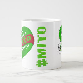 I Liebe eines Mito-Kriegers Jumbo-Tasse