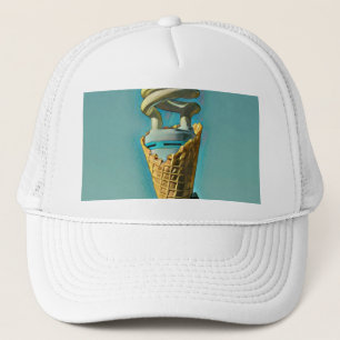 I Liebe Eiscreme Truckerkappe
