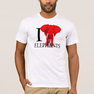 I Liebe-Elefant-T - Shirts