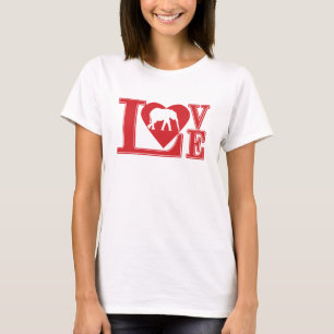 I Liebe Elefanten T-Shirt