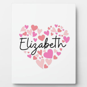 I Liebe Elizabeth Fotoplatte
