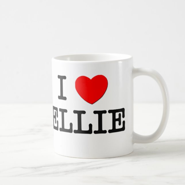 I Liebe Ellie Kaffeetasse (Rechts)