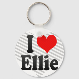 I Liebe Ellie Schlüsselanhänger
