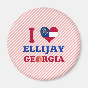I Liebe Ellijay, Georgia Magnet