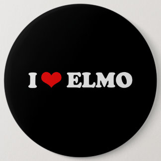 I LIEBE ELMO BUTTON