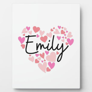 I Liebe Emily Fotoplatte