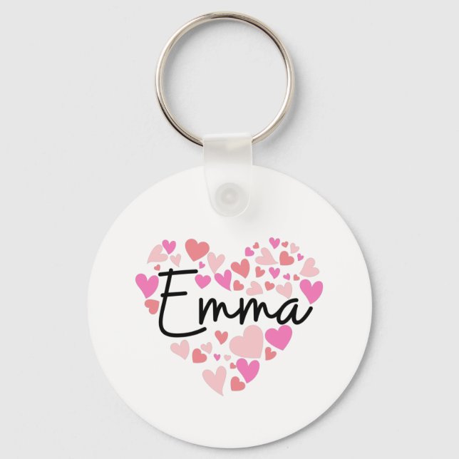 I Liebe Emma Schlüsselanhänger (Vorderseite)
