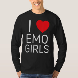 I Liebe Emo Girls I Heart Emo Girls 1 T-Shirt