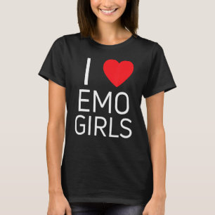 I Liebe Emo Girls I Heart Emo Girls 1 T-Shirt