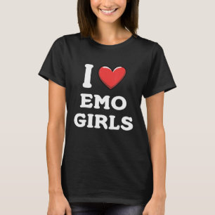 I Liebe Emo Girls T-Shirt