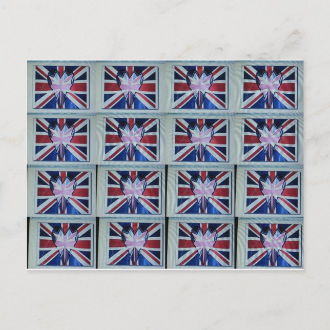 I Liebe England Art Print Postkarte (Vorderseite)