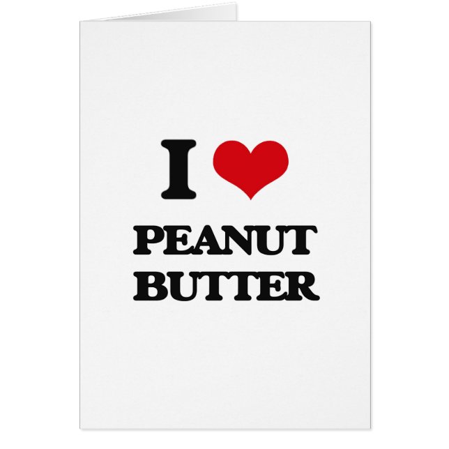 I Liebe-Erdnussbutter (Vorne)