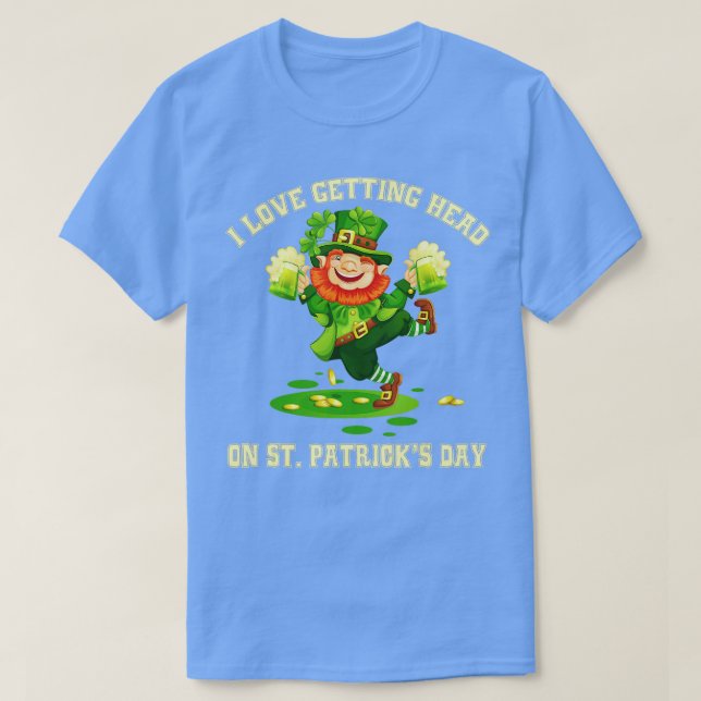 I Liebe Erreichbarkeit St. Patricks Day Leprechaun T-Shirt (Design vorne)