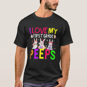 I Liebe Erste Klasse Ostereier Happy Ostertag T-Shirt