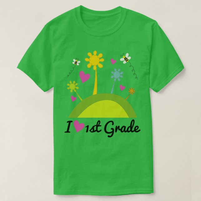 I Liebe Erste Stufe T-Shirt (Design vorne)