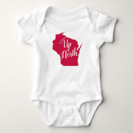 I Liebe es herauf Nordwisconsin Baby Strampler