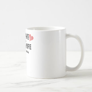I Liebe es, wenn meine Ehefrau mich radzufahren Kaffeetasse