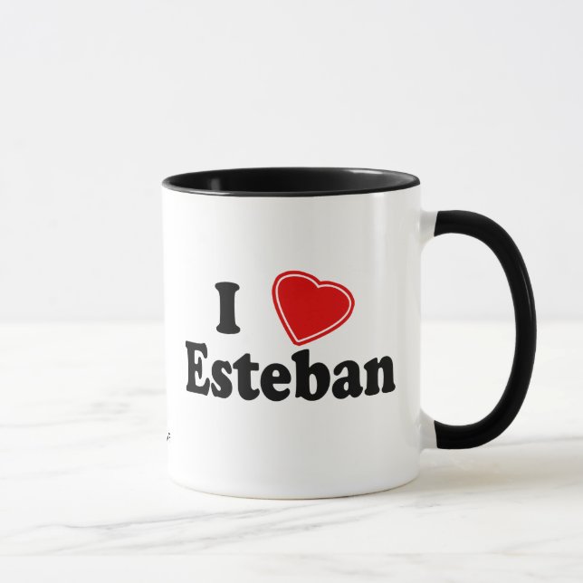 I Liebe Esteban Tasse (Rechts)