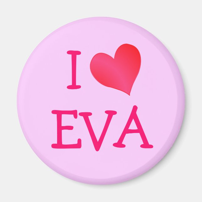 I Liebe Eva Magnet (Vorne)