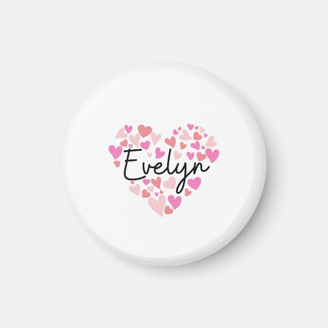 I Liebe Evelyn Magnet (Vorne)