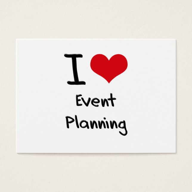 I Liebe Event Planning (Vorderseite)