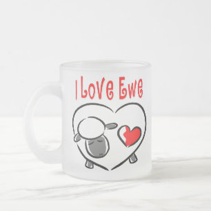 I Liebe Ewe Romantische Zitate Mattglastasse